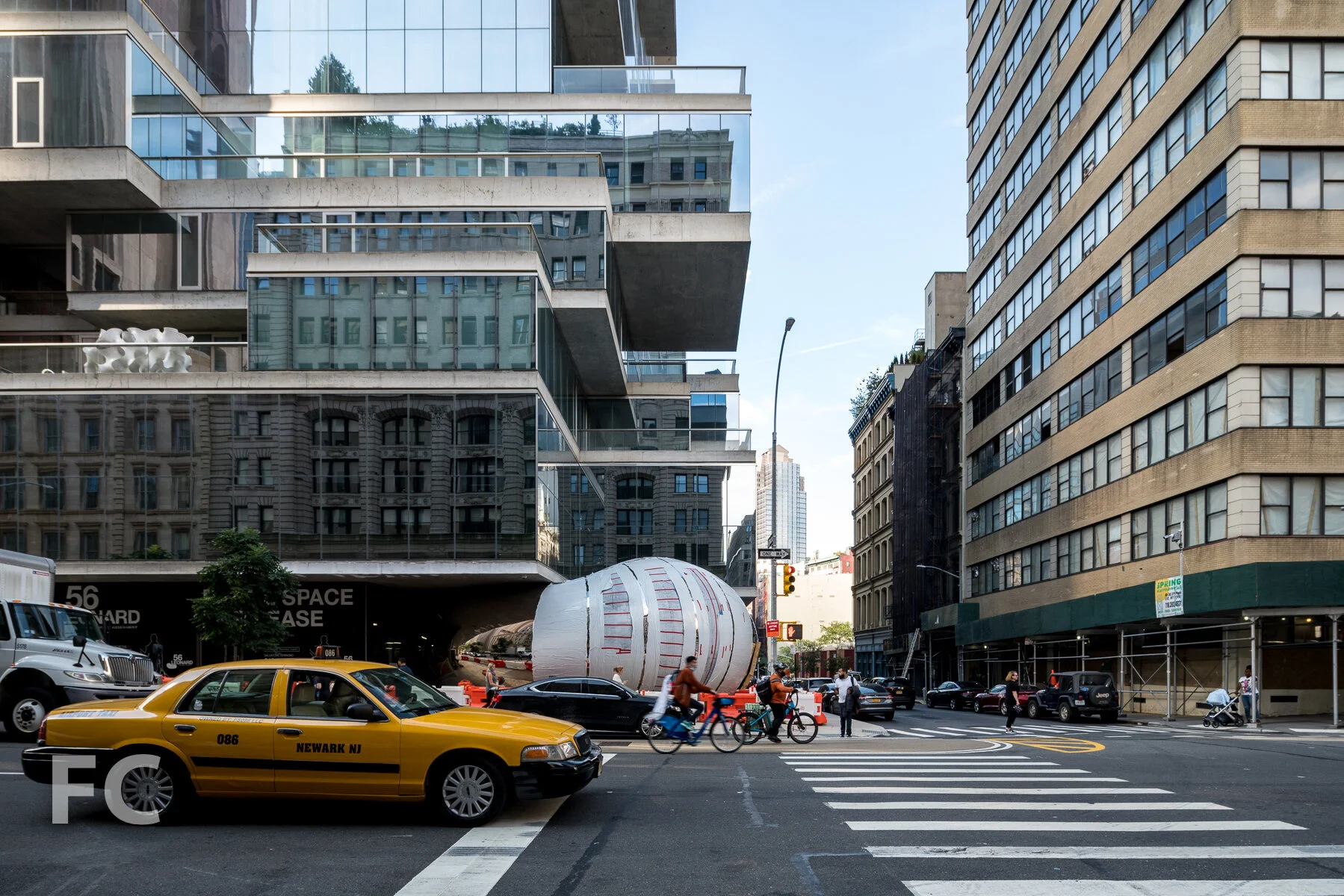 Construction Update: 56 Leonard Street - Anish Kapoor Sculpture